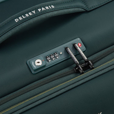 Delsey Paris Brochant 3 - 4-Rollen-Trolley M 67 cm erw. (tannengrün) - Ansicht 5