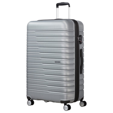 American Tourister Flashline - 4 - Rollen - Trolley 78 cm erw. (silber) - Markenkoffer