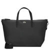 Lacoste L.12.12 Concept Tote - Borsa a mano 28 cm (nero)