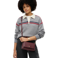 Tommy Hilfiger Icon Conv. Crossover Mono - Umhängetasche 23 cm (oxblood)