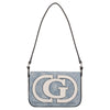 Guess Ruby Flap - Borsa a spalla 20 cm (denim logo)