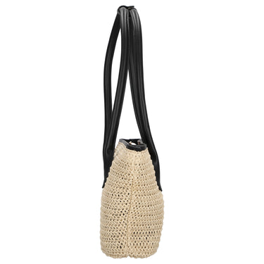 Seidenfelt Savonlinna Tulip - Shopper 33.5 cm (natural straw with black) - Ansicht 3