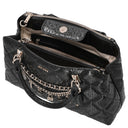 Guess Libby 2 Comp Satchel - Henkeltasche 30 cm (black) - Ansicht 6