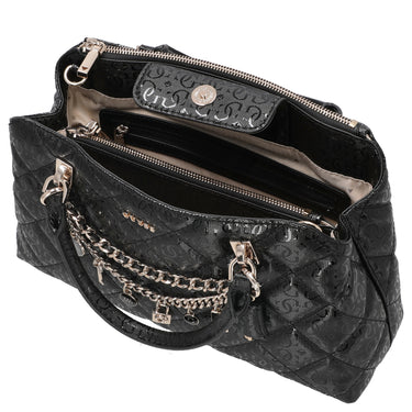 Guess Libby 2 Comp Satchel - Henkeltasche 30 cm (black) - Ansicht 6