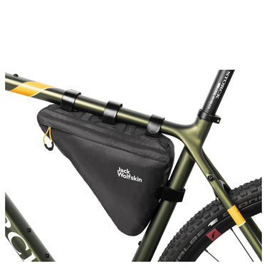 Jack Wolfskin Morobbia Triangle Bag - Rahmentasche (Bikepacking) 27 cm (flash black) - Ansicht 3