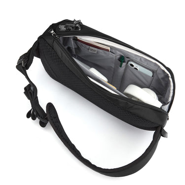 pacsafe V Tech Sling - Umhängetasche 40 cm (jet black) - Ansicht 5
