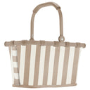 reisenthel carrybag xs - Einkaufskorb 21 cm (summerstripes coffee)