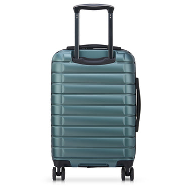 Delsey Paris Shadow 5.0 - 4-Rollen-Kabinentrolley mit Vortasche S 55 cm erw. USB (gruen) - Ansicht 3