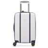Delsey Paris Cadence - Trolley da cabina con 4 ruote 55 cm erw. (elfenbein/blau)