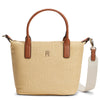 Tommy Hilfiger Popette Mini - Shopper 34 cm (rafia naturale)