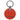 Porsche Design Circle - Portachiavi 9 cm (lava orange)