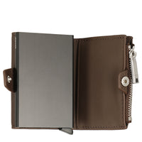 BOSS Men Northon Secrid - Portafoglio per carte di credito 10 cm (dark brown)