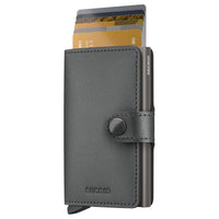 Secrid Miniwallet Matte Satin - Portafoglio 6cc 10,2 cm (acciaio)