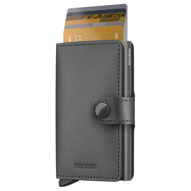 Secrid Miniwallet Matte Satin - Geldbörse 6cc 10.2 cm (steel) - Ansicht 2