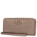 Guess Anise SLG Large Zip - Geldbörse 12cc 20 cm (dark taupe logo) - Ansicht 4