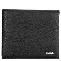 BOSS Crosstown - Herrengeldbörse 8cc Leder 11 cm (black)
