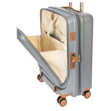 Brics Capri - 4-Rollen-Kabinentrolley mit Vortasche 55 cm (silver) - Ansicht 7