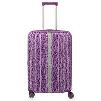 Travelite LASCANA Edition - Trolley 4 ruote 65 cm (motivo a vortice viola)