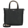 Lacoste Anna Mini Tote - Borsa a mano 22 cm (black sand)