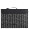 Lacoste The Blend - Borsa per laptop 13" 34.5 cm (monogram noir gris)