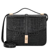 Joop Coccodrillo Tory - Borsa a tracolla 22 cm (nero)