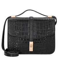 Joop Coccodrillo Tory - Borsa a tracolla 22 cm (nero)
