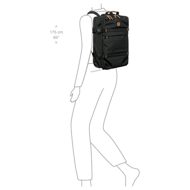 Brics X-Collection 30 - Rollenreisetasche/Reiserucksack S 50 cm (black) - Ansicht 7
