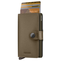 Secrid Miniwallet Matte Satin - Portafoglio 6cc 10,2 cm (bronzo)