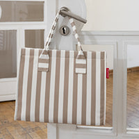 reisenthel Daily Shopper - Shopper 42 cm (summerstripes coffee)