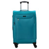 D&N Travel Line 6804 - Trolley a 4 ruote M 66 cm (türkis)