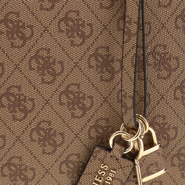 Guess Marissa Logo Tech Tote - Henkeltasche 50 cm (latte logo)