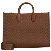 BOSS Borsa Sandy da donna - Shopper 37 cm (marrone medio)