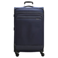 D&N Travel Line 9504 - 4-Rollen-Trolley L 76 cm erw. (navy)