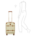 Brics Bellagio - 4-Rollen-Kabinentrolley mit Vortasche 55 cm erw. recycelt (cream) - Ansicht 12