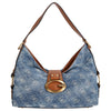 Guess Camden - Borsa a spalla 36 cm (denim logo)