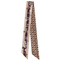 Aigner Seasonal Bandana S - Accessori 86 cm (marrone cognac)