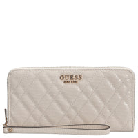 Guess Isemay SLG Large Zip - Portafoglio (Colore: off white)