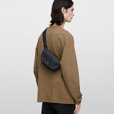 Sandqvist Stream Messenger Mini - Umhängetasche 20 cm (black) - Ansicht 5