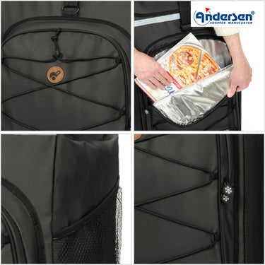 Andersen Tura Shopper Fado 2.1 - Einkaufstrolley 127 cm (black) - Ansicht 6