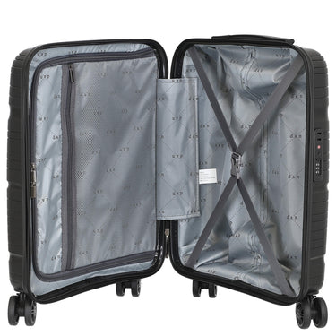 D&N Travel Line 4300 - 4-Rollen-Kabinentrolley  S 55 cm (black) - Ansicht 6