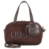 Liu Jo Ferielle M Bowling - Borsa a tracolla/Borsa a mano 26 cm (deep brown)