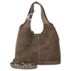 Coccinelle C-Easy Suede - Tote Bag S 20 cm (fango/fango)