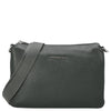 Mandarina Duck Mellow Leather Pochette - Umhängetasche 23 cm (pine green)