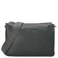 Mandarina Duck Mellow Leather Pochette - Umhängetasche 23 cm (pine green)