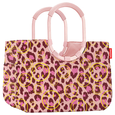 reisenthel shopping loopshopper L - Einkaufstasche mit Bügel 46 cm (smiley leo blush) - Ansicht 2