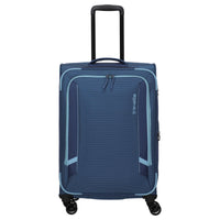 Travelite Corsiica - 4-Rollen-Trolley M 67 cm erw. (blue)