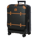 Brics Bellagio - 4-Rollen-Kabinentrolley mit Vortasche 55 cm erw. recycelt (black/tan) - Ansicht 2