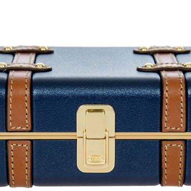Brics Bellagio - Umhängetasche 20 cm recycelt (blue/tan) - Ansicht 6