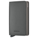 Secrid Slimwallet Matte Satin - Geldbörse 6cc 10.2 cm (steel)