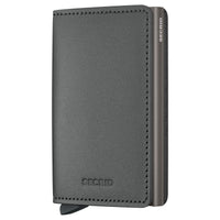Secrid Slimwallet Matte Satin - Portafoglio 6cc 10,2 cm (acciaio)